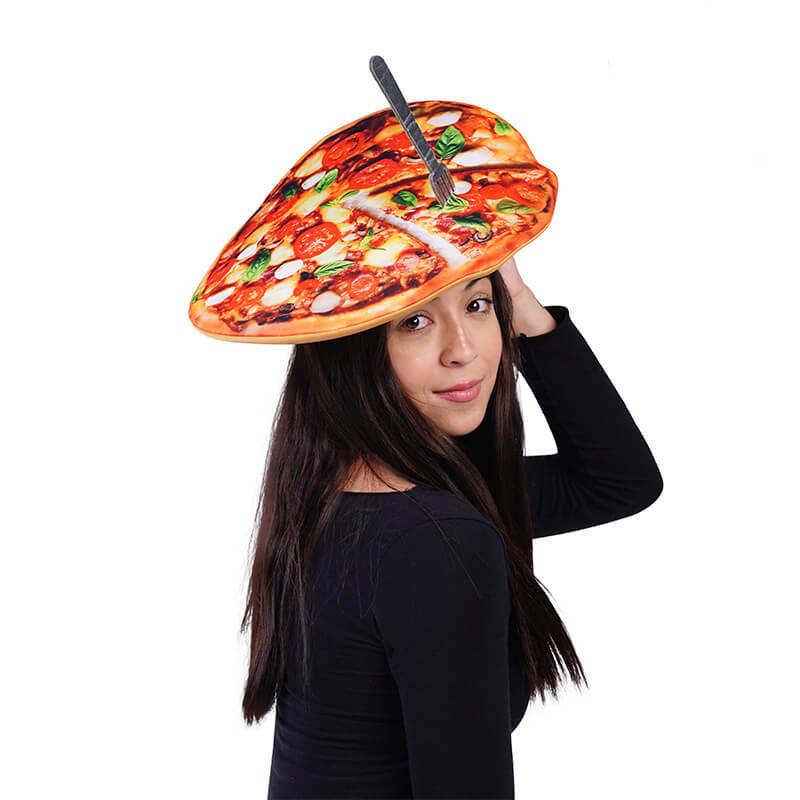 Funny Halloween Hat Unisex Adult Hot Dog Crazy Hat Novelty Food Hat for Holiday Party Dress Up - Image 3