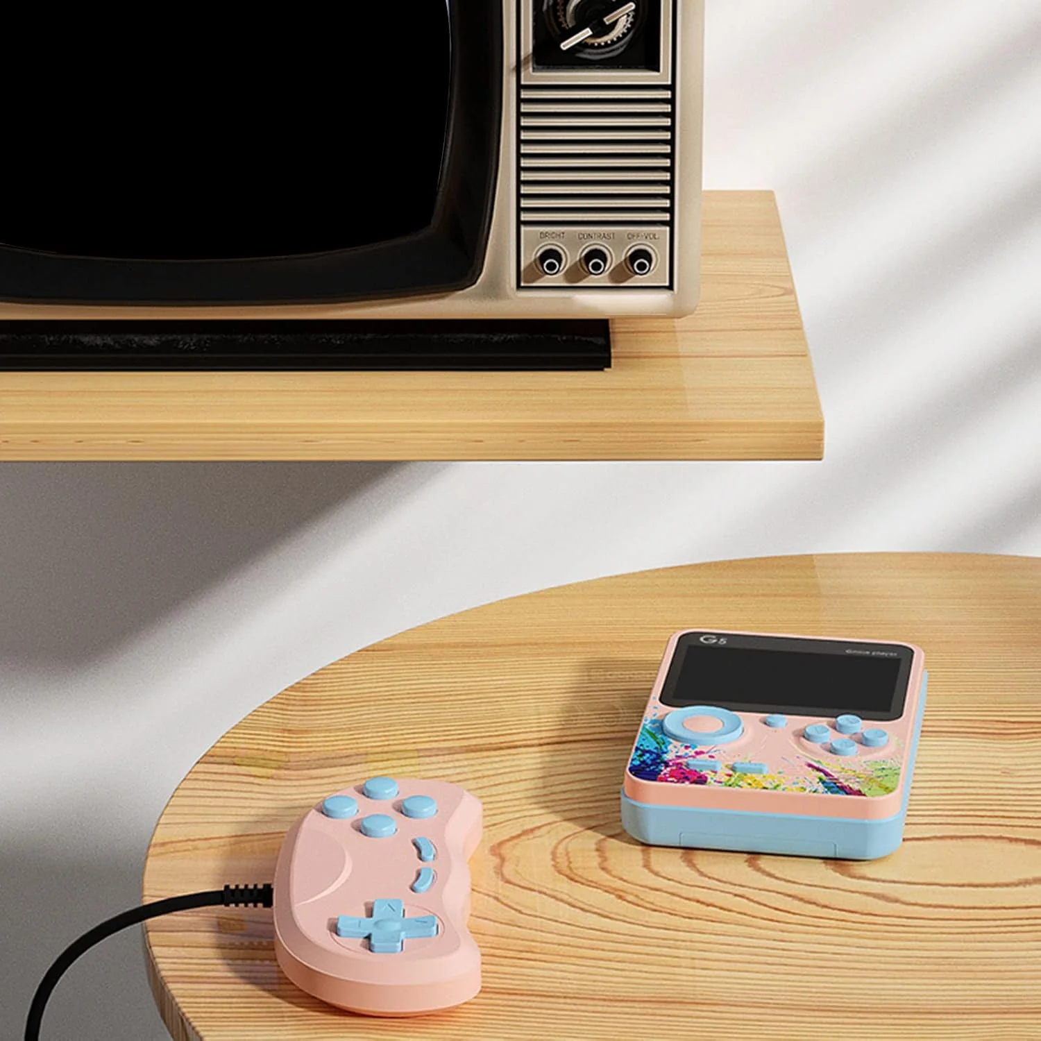 G5 Portable Retro Handheld Game Console with 500 Classic Games Support 2-Player Mode For Teens and Adults - Image 7