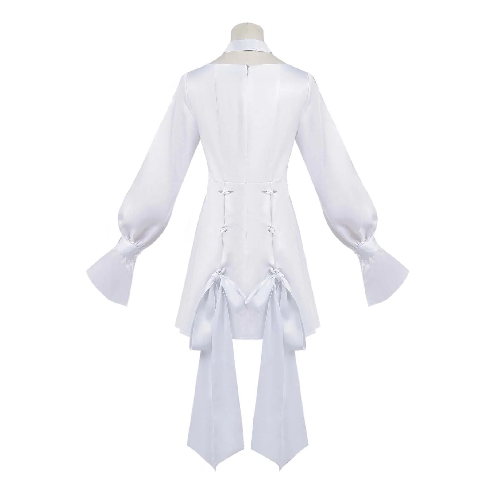 Game FF14 Minfilia Dress Women Ryne Cosplay Costume FFXIV White Halloween Carnival Suit - Image 3