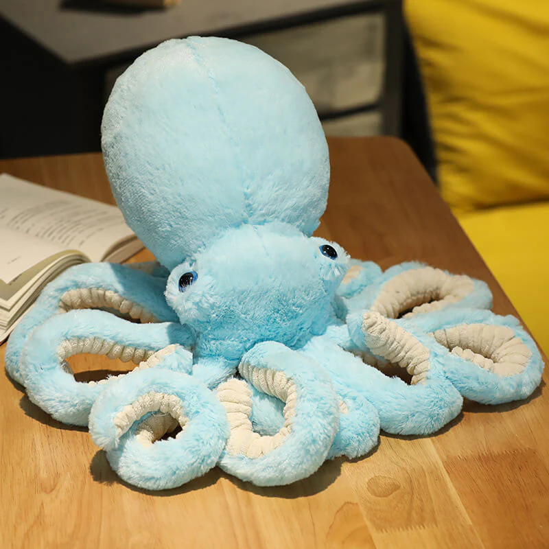 Giant Octopus Stuffed Animal Plush Toy 25.4"/35.1" Large Soft Fluffy Plushy Octopus for Boys Girls - Image 3