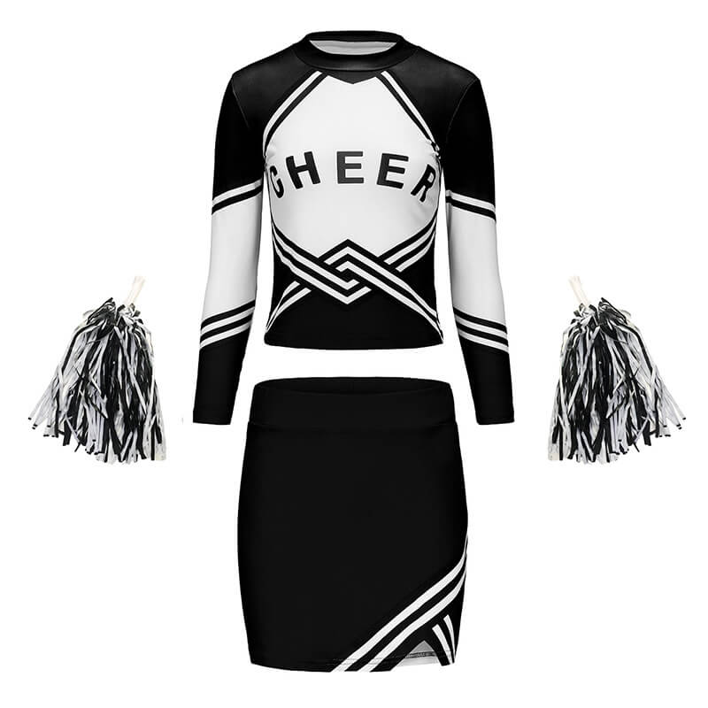Girls Cheerleader Uniform Custom Cheer Outfit for High School Cheerleading - Image 5