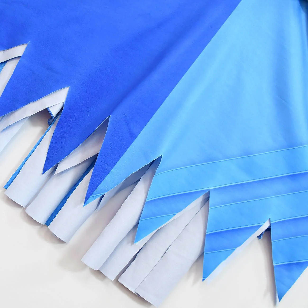 Girls Chloe Charming Costume Blue Tassel Dress Wig and Gloves for Dress Up Party - Image 8