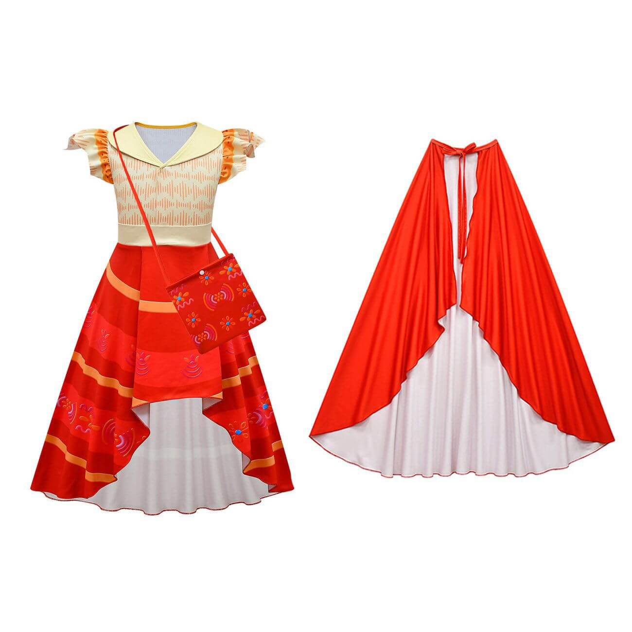 Girls Dolores Madrigal Costume Dress Party Carnival Halloween Cosplay Costume - Image 4