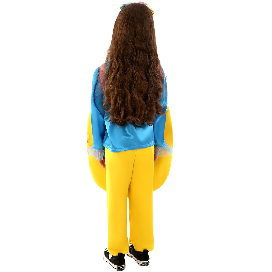 Girls Easter Costume Tops Headband and Egg Bag 3pcs Suit for Carnival - Image 5