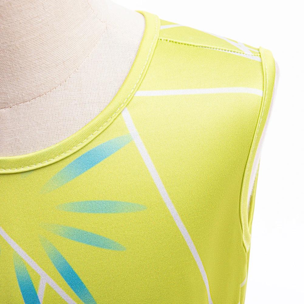 Girls Joy Dress Movie Cosplay Outfit Birthday Party Dress Yellow Printing Dress - Image 5