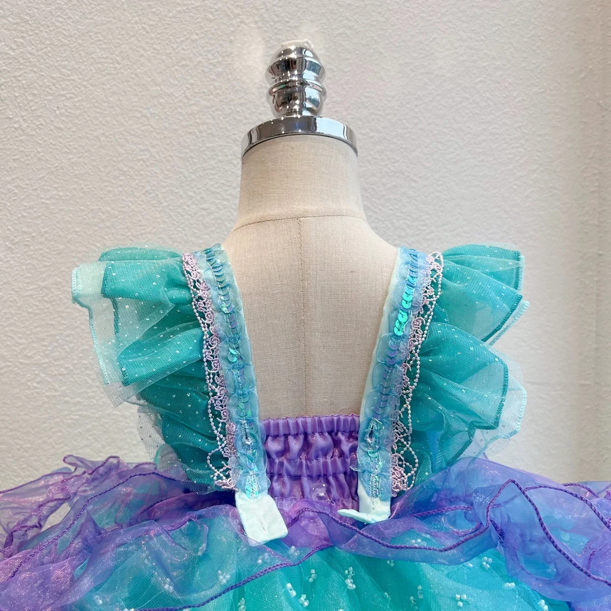 Girls Mermaid Dress Princess Ball Gown Lolita Dress for Birthday Party and Pageant - Image 4