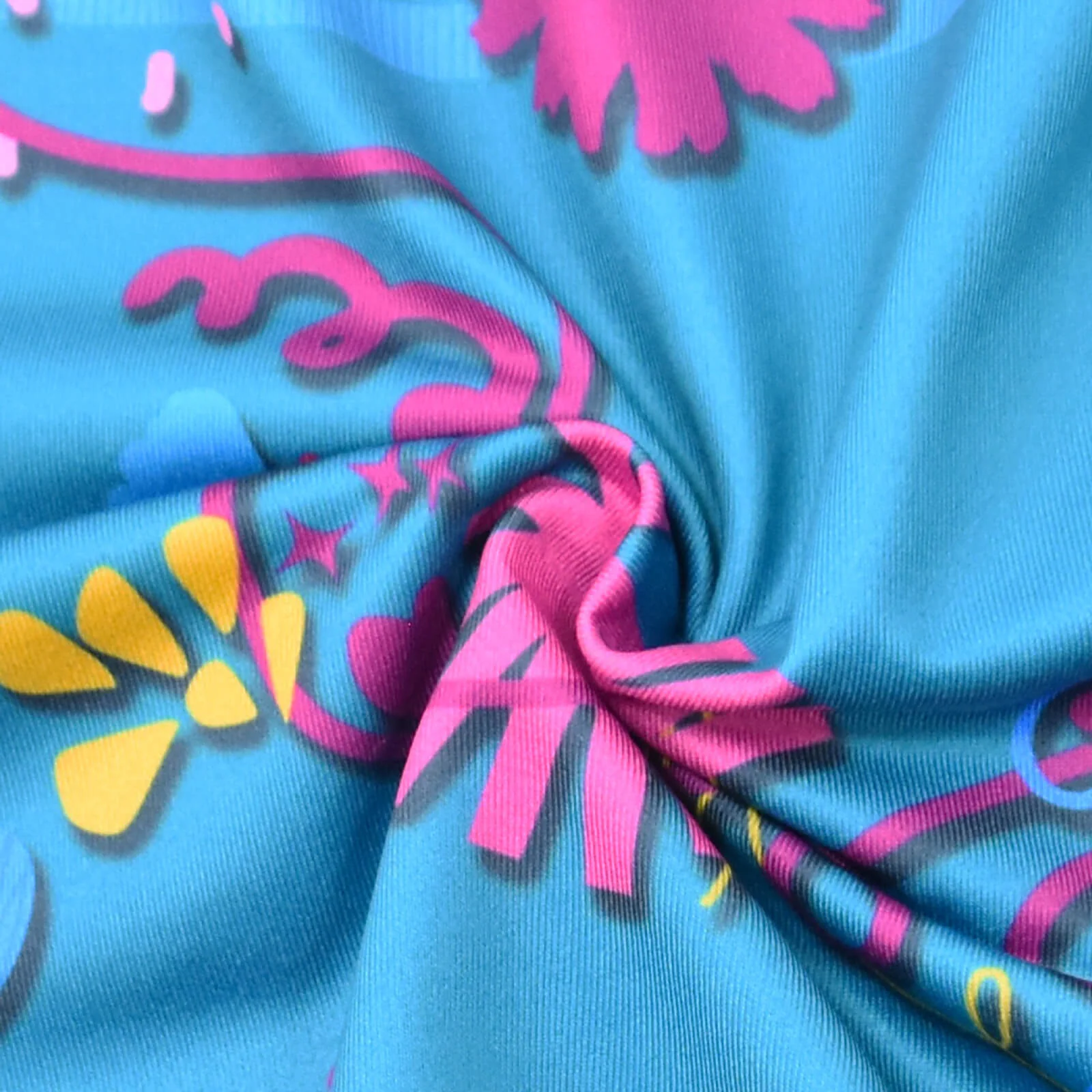 Kids Mirabel Daily Wear Dress Short Sleeve Teal Party Outfit Party Dress Up Halloween Costumes - Image 9