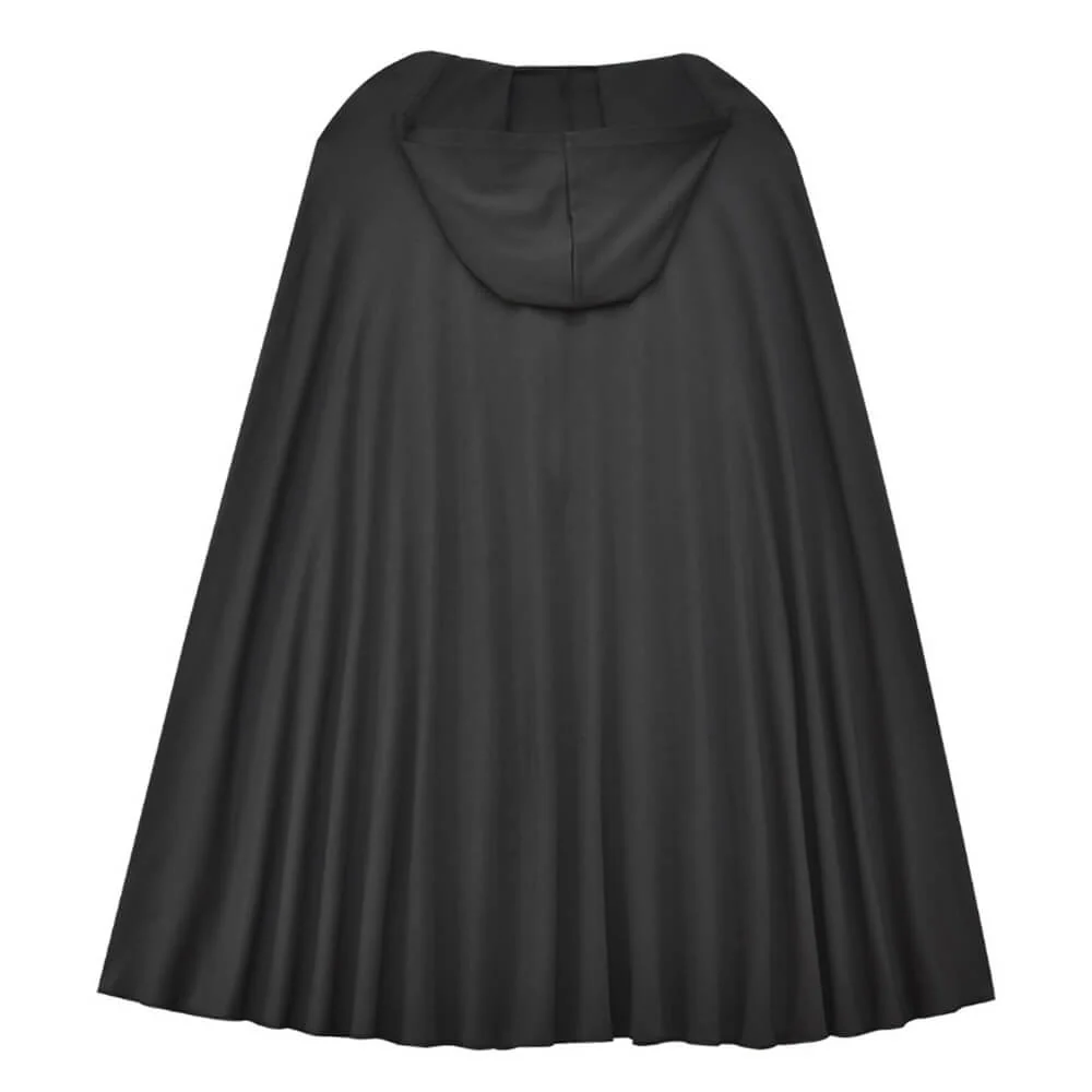 Girls Plague Doctor Costume Dress Gloves Cloak Halloween Party Full Set - Image 3