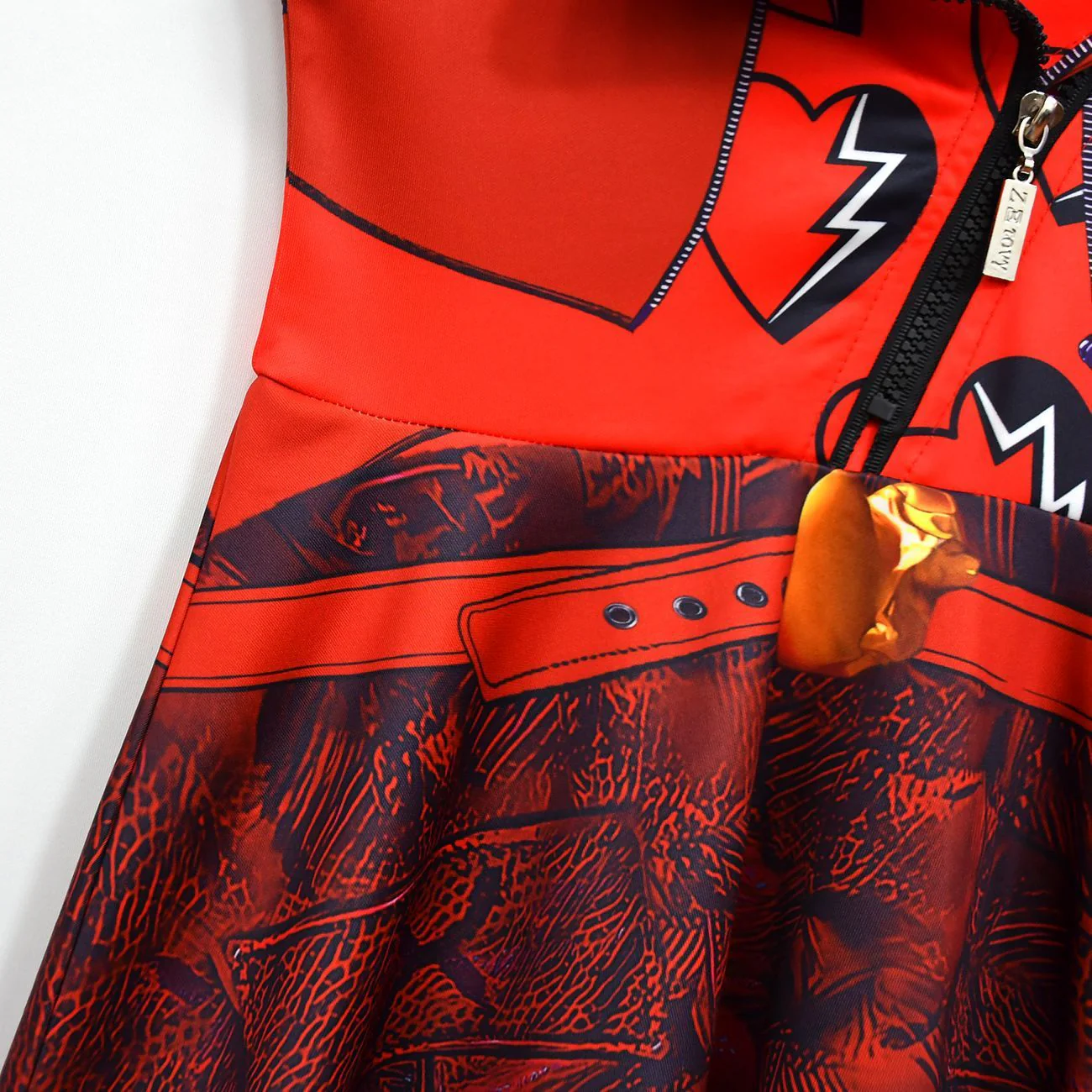 Kids Red Costume Party Carnival Cosplay Dress Halloween Costumes - Image 7