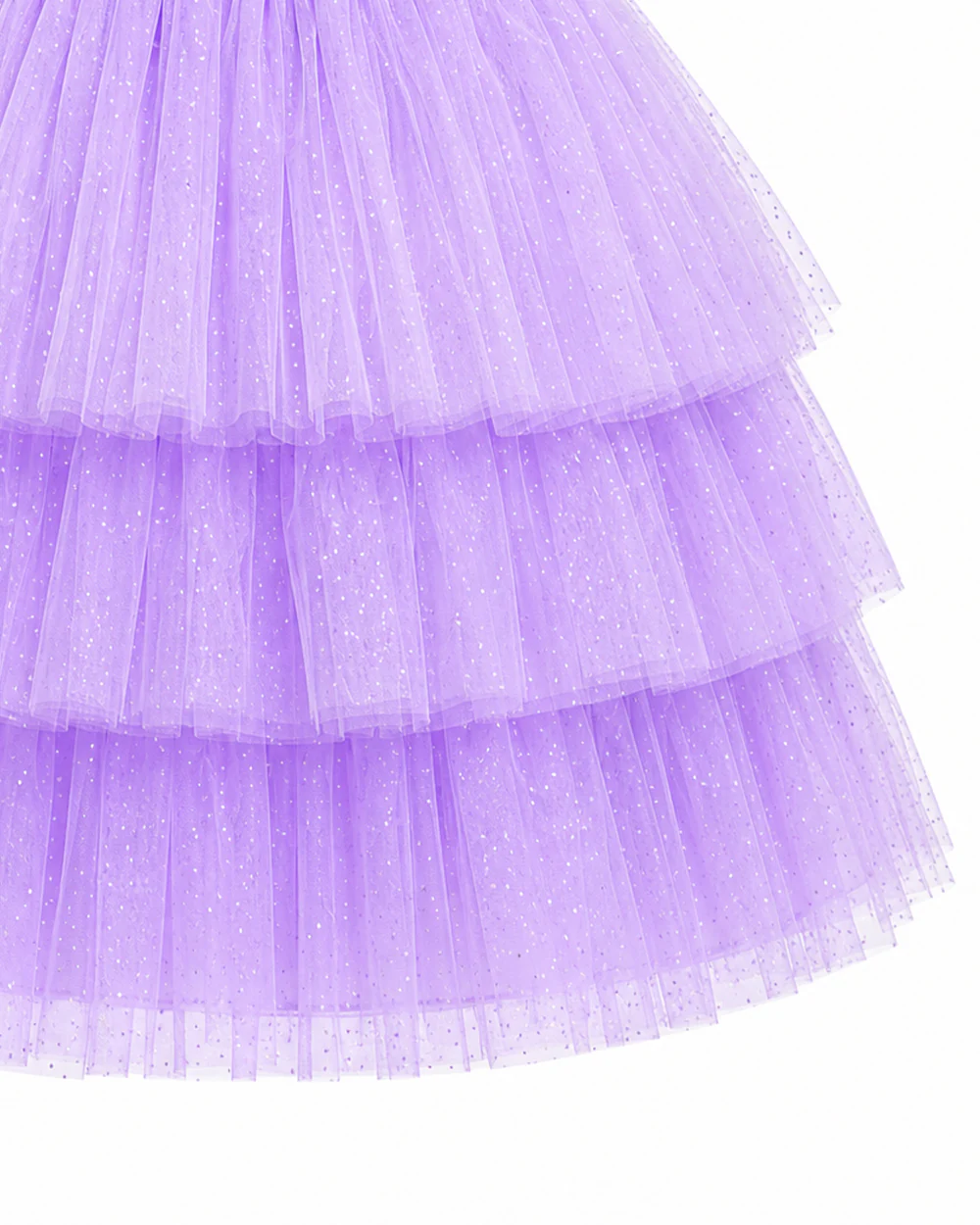 Girls Sweetie Dress Purple Dog Princess Layered Tutu Dress for Halloween Carnival - Image 9