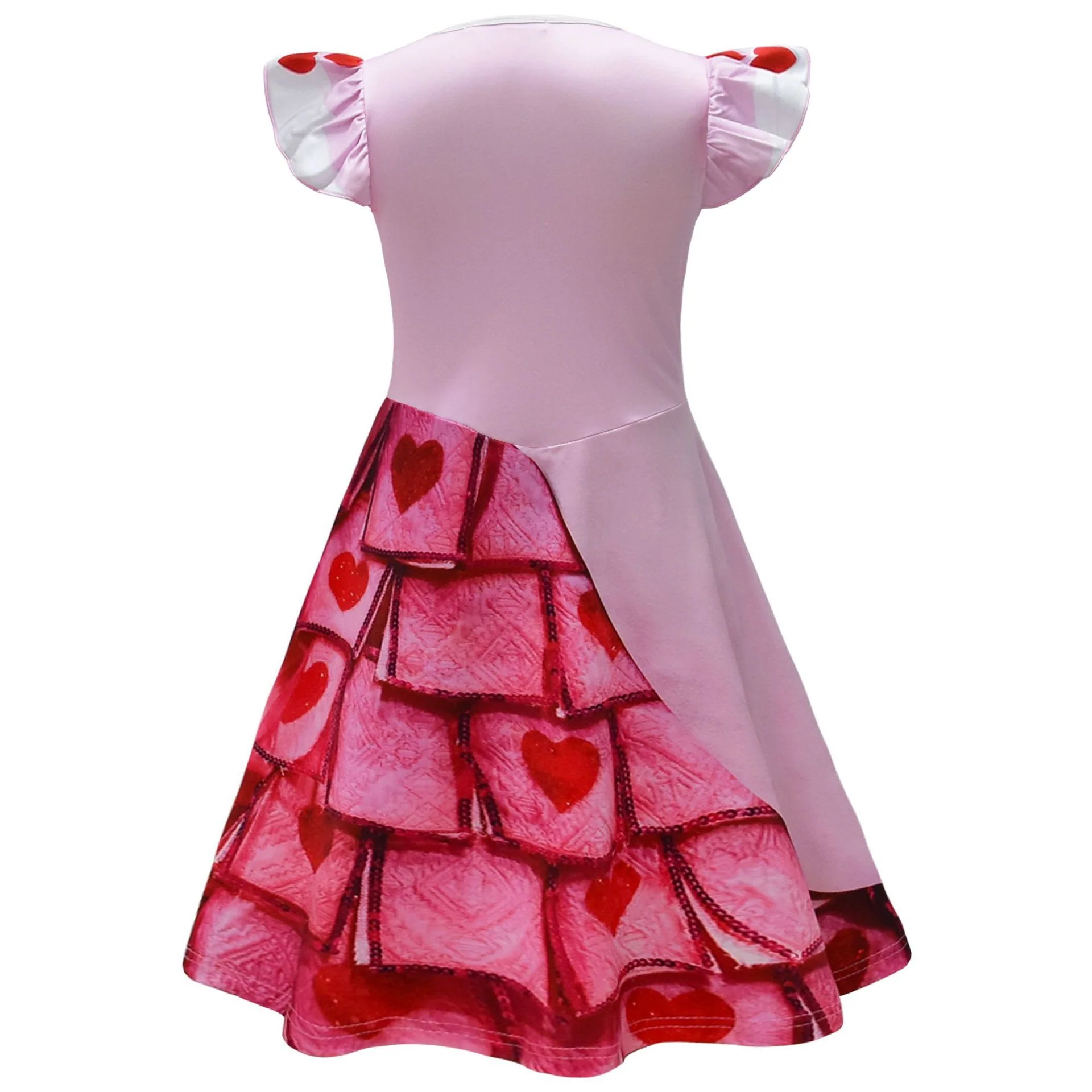 The Bridget Costume Pink Dress Princess The Queen of Hearts Costume - Image 5