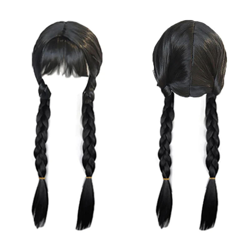 Girls Wednesday Dress Wednesday Addams Costume Black Tulle Dress with Belt Wednesday Outfit - Image 8