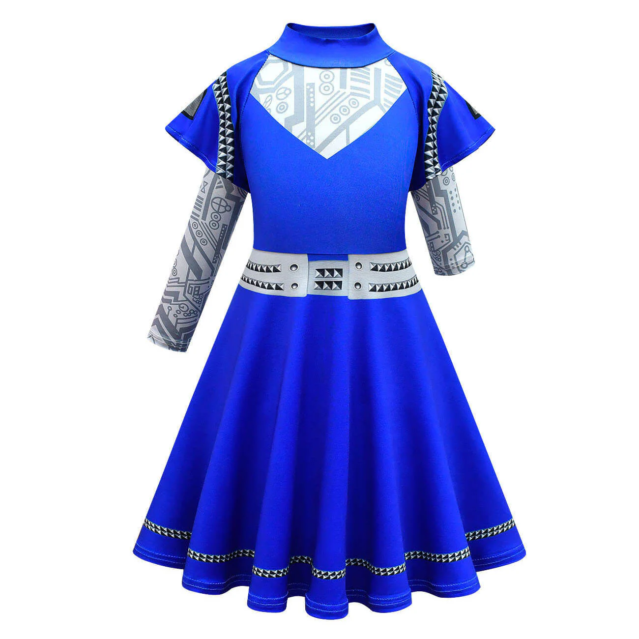Girls Alien Dress Halloween Costume Alien Dress Bag for Cosplay Carnival - Image 3