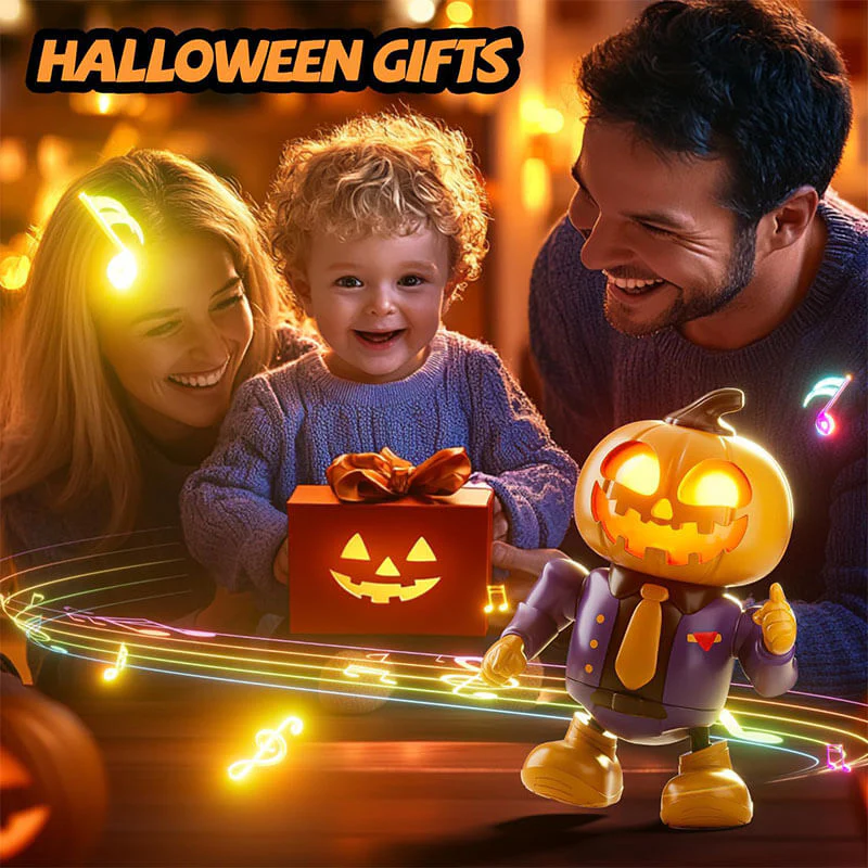Funny Dancing Robot Kids Skeleton Pumpkin Prank Robot Halloween Gift Toys - Image 5