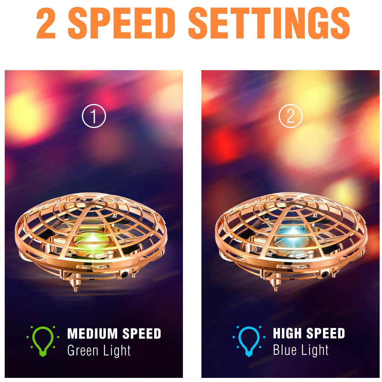 Hand Operated Drones for Kids Hands-Free Mini Drone Helicopter Flying Ball Drone Toys - Image 13