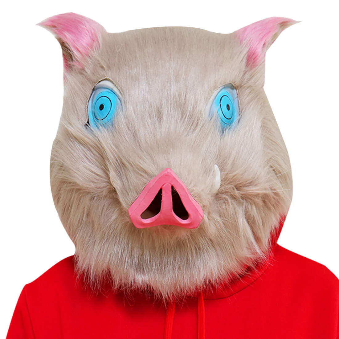 Hashibira Inosuke Mask Pig Plush Helmet Kimetsu Cosplay Essentials - Image 6