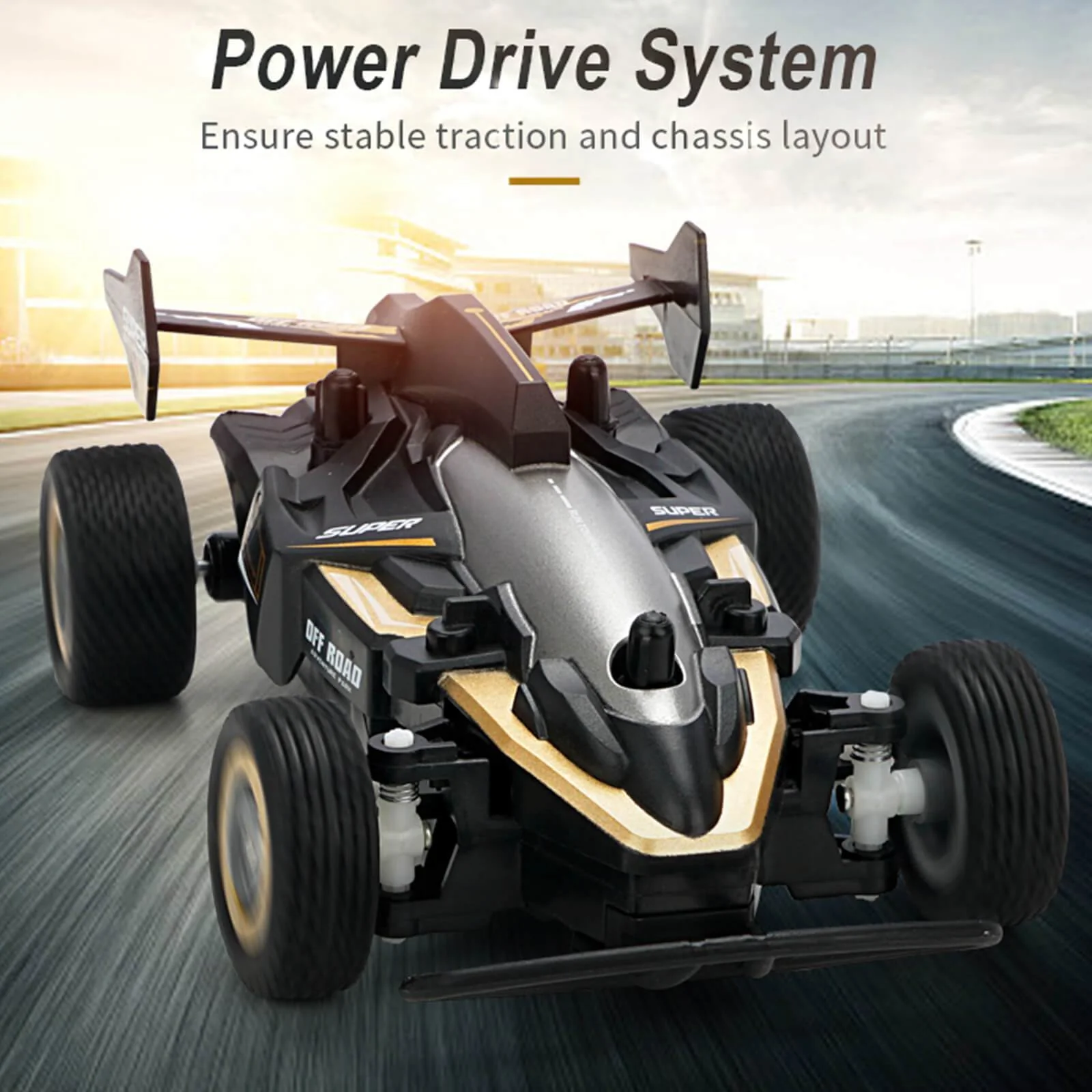 High Speed 1:20 Remote Control Car Off-road Fast Outdoor RC Toy Gift for Kids - Image 4