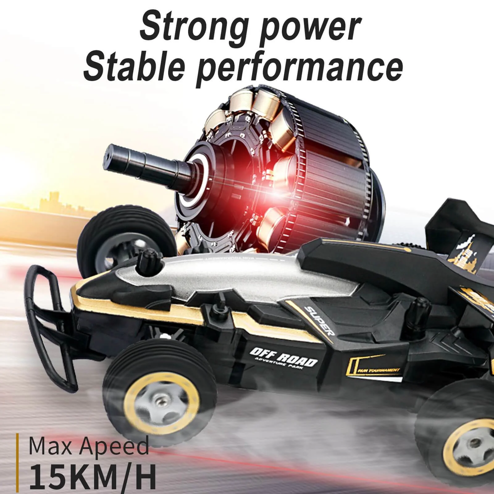 High Speed 1:20 Remote Control Car Off-road Fast Outdoor RC Toy Gift for Kids - Image 6
