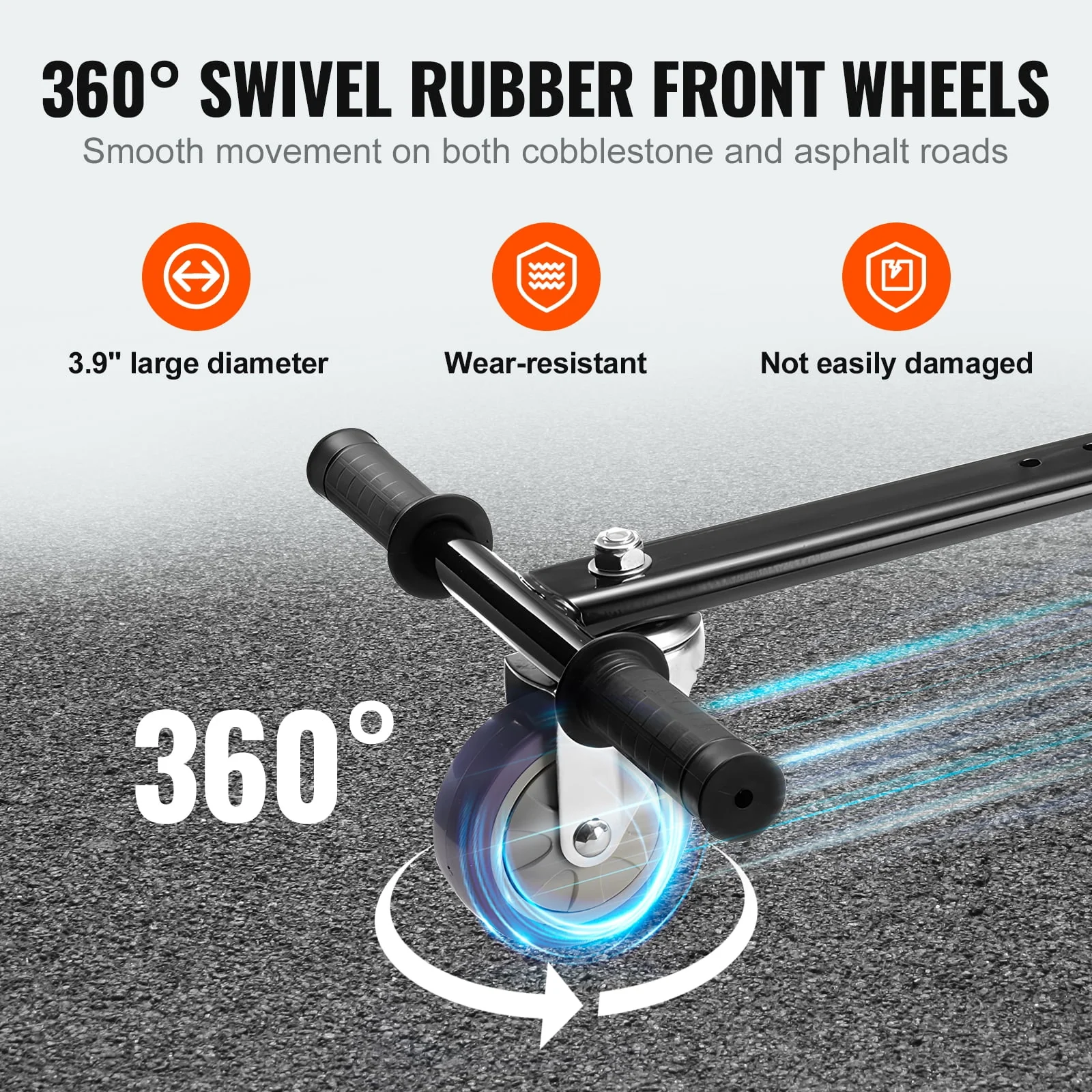 Hoverboard Seat Attachment Compatible with All 6.5" 8" 8.5" 10" Hoverboard Grips Control for Kids & Adults - Image 3