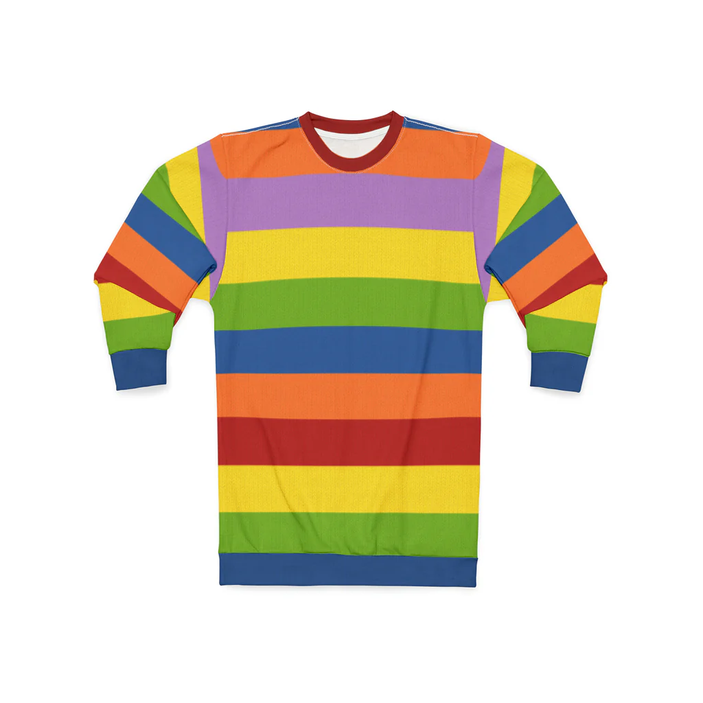Inside 2 Out Riley Andersen Sweatshirt Rainbow Long Sleeve Shirt for Kids Adults - Image 5