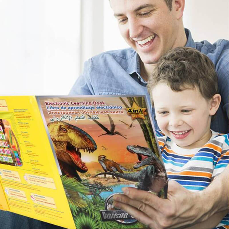 Interactive Dinosaur Sound Book with Realistic Dinosaur Roars Gift for Little Dino Lovers - Image 8