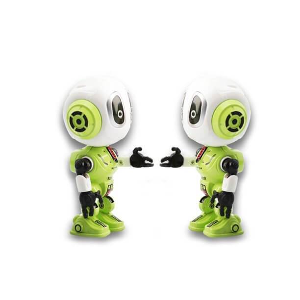 Interactive Voice Robot Intelligent Recording Alloy Gesture Touch Talking Robot Mini Electronic Doll - Image 5