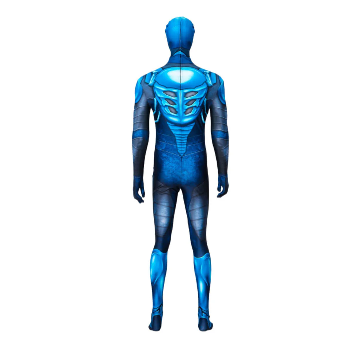 Jaime Reyes Costume Super Hero Jumpsuit Mask Set for Kids Adults - Image 4