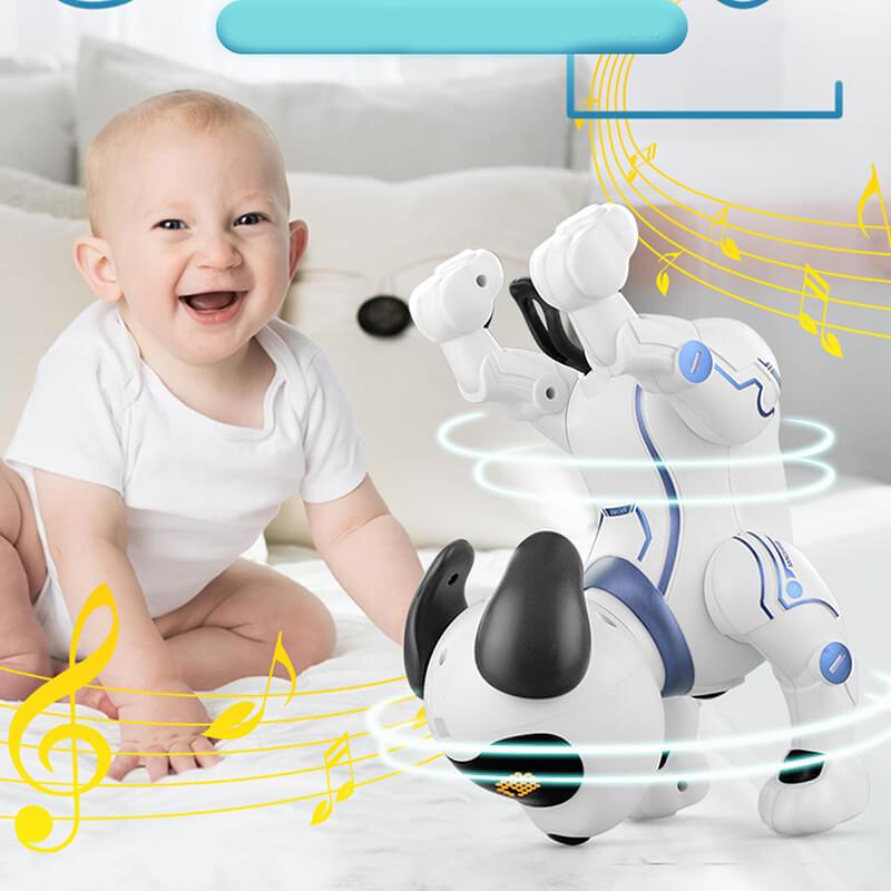 K16A Electronic Pets Remote Control Programable Robot Stunt Intelligent Dog With Sound Interactive - Image 9