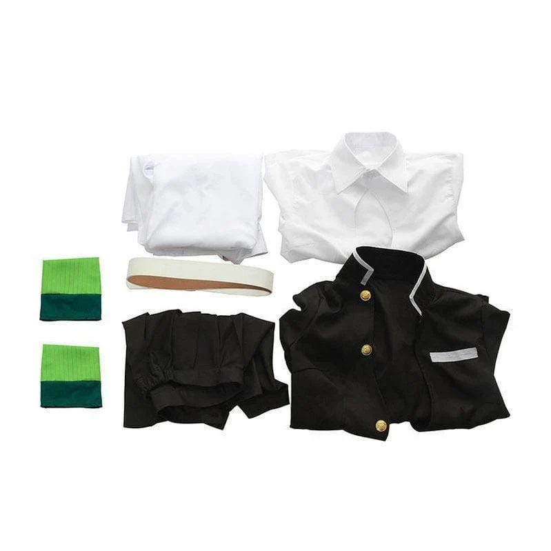Mitsuri Kanroji Cosplay Outfit Party Carnival Mitsuri Costume Full Set - Image 8