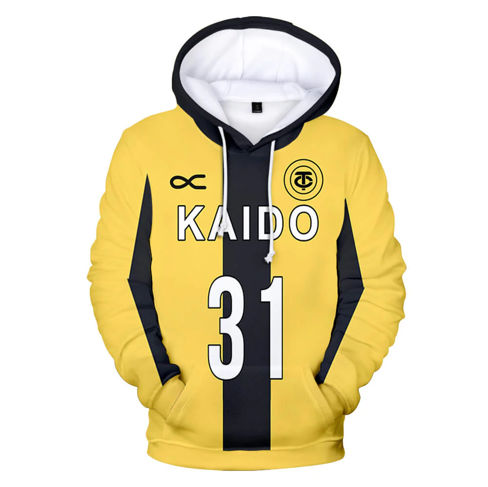 Plus Size Pullover Sweatshirt Fashion No.33 Ashito Aoi Sport Uniform - Image 11