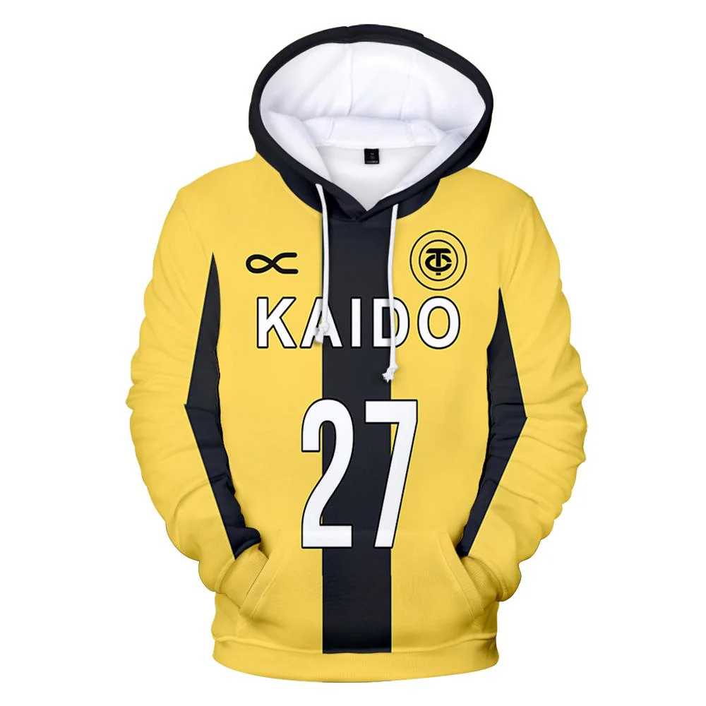Plus Size Pullover Sweatshirt Fashion No.33 Ashito Aoi Sport Uniform - Image 7