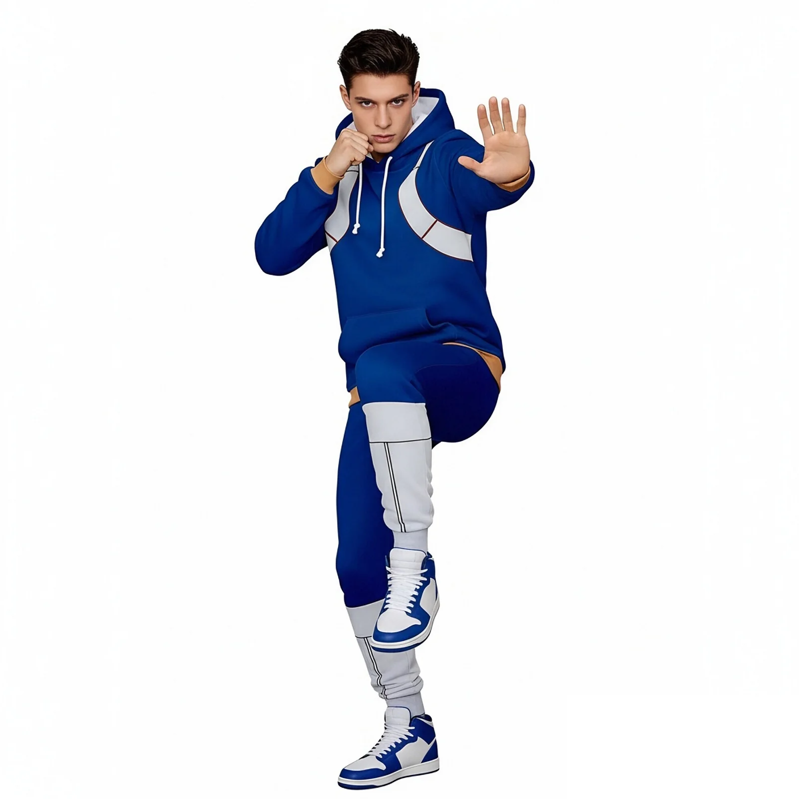 Kids Adult Hero Hooded Sweat Suit Unisex MHA Costume Hoodie Pants Set - Image 5
