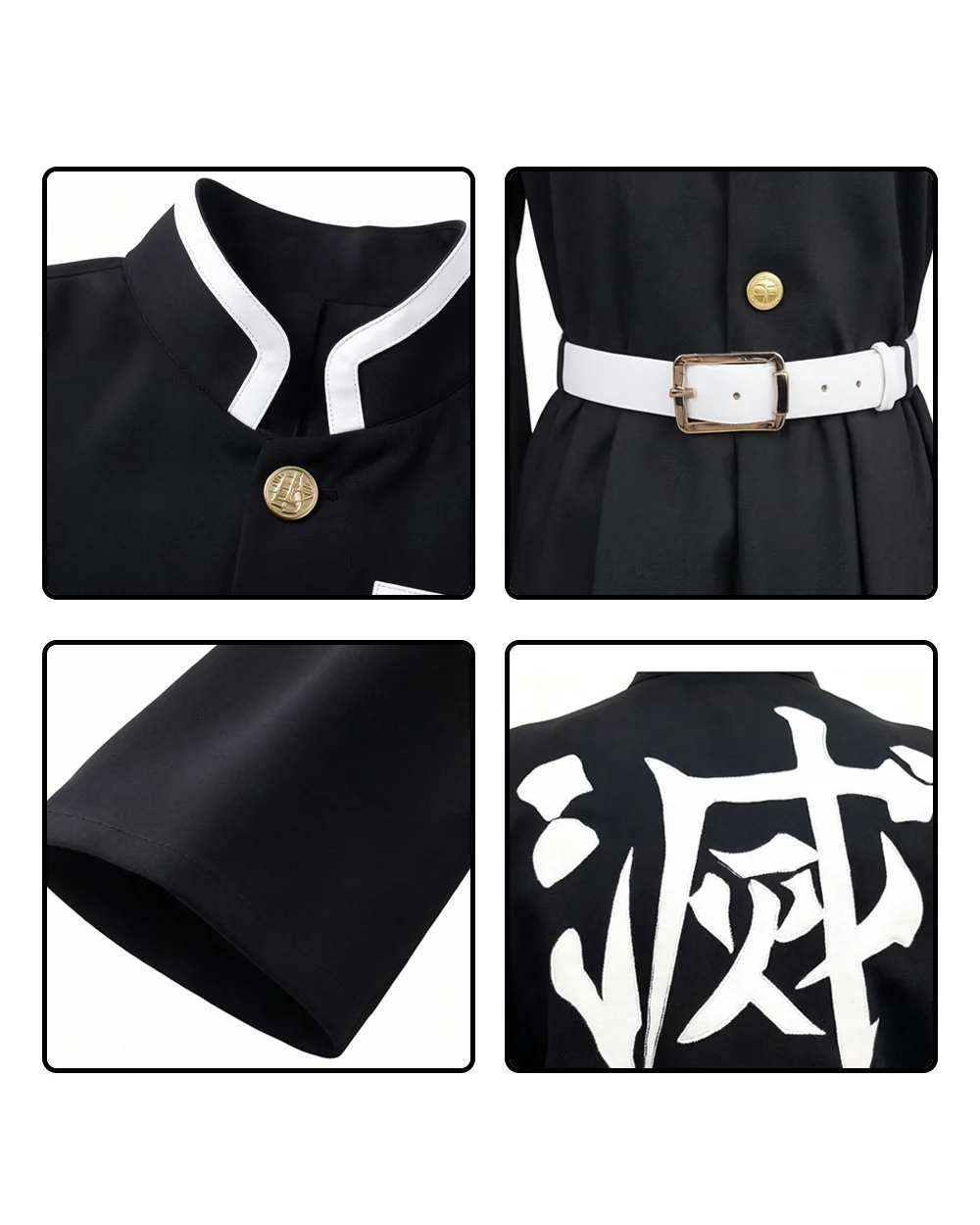 Tokitou Muichirou Cosplay Costume Kimono Outfit for Halloween Carnival - Image 6