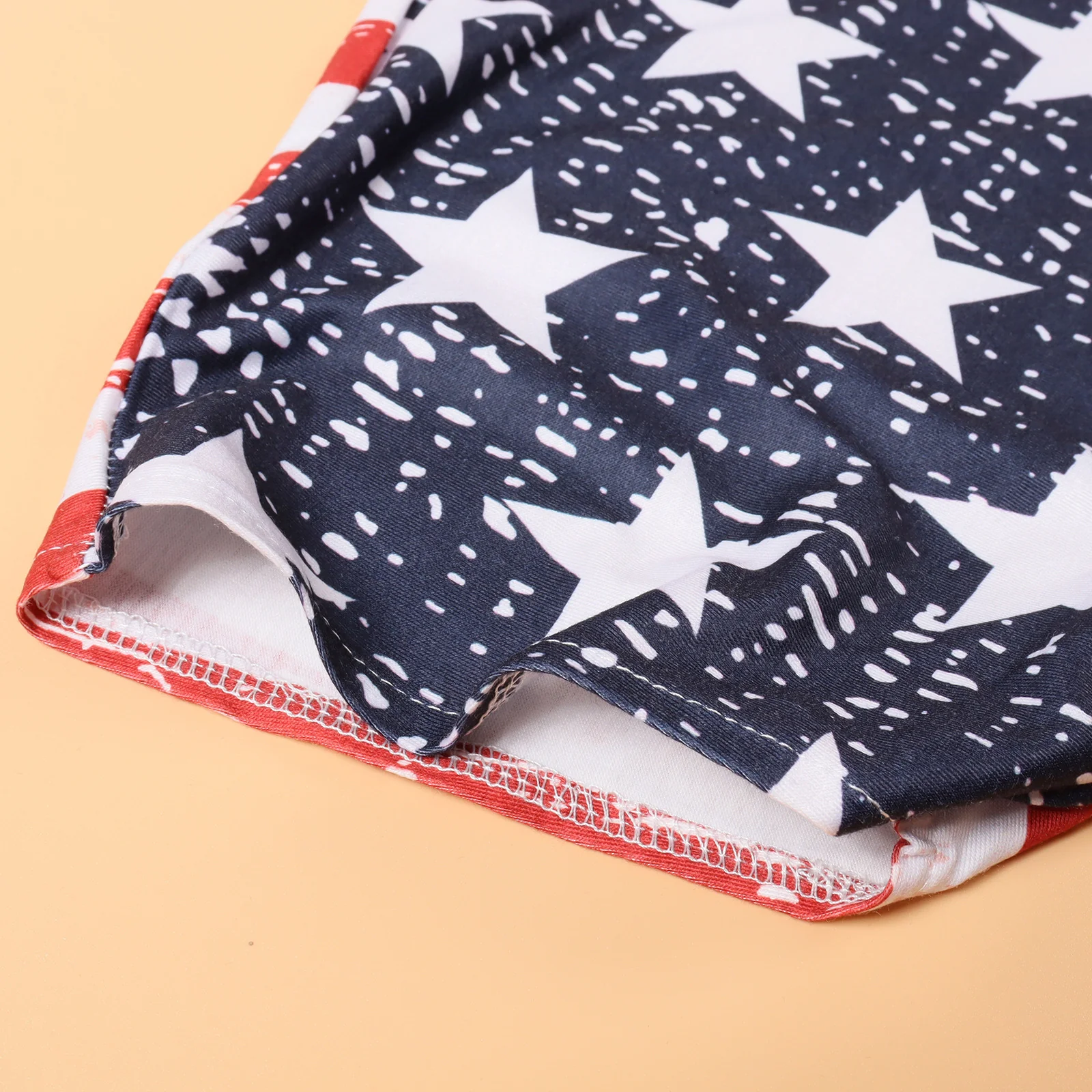 Kids Adults American Flag Outfit Mommy and Me July 4th Costume Kimono Tops for Carnival - Image 7