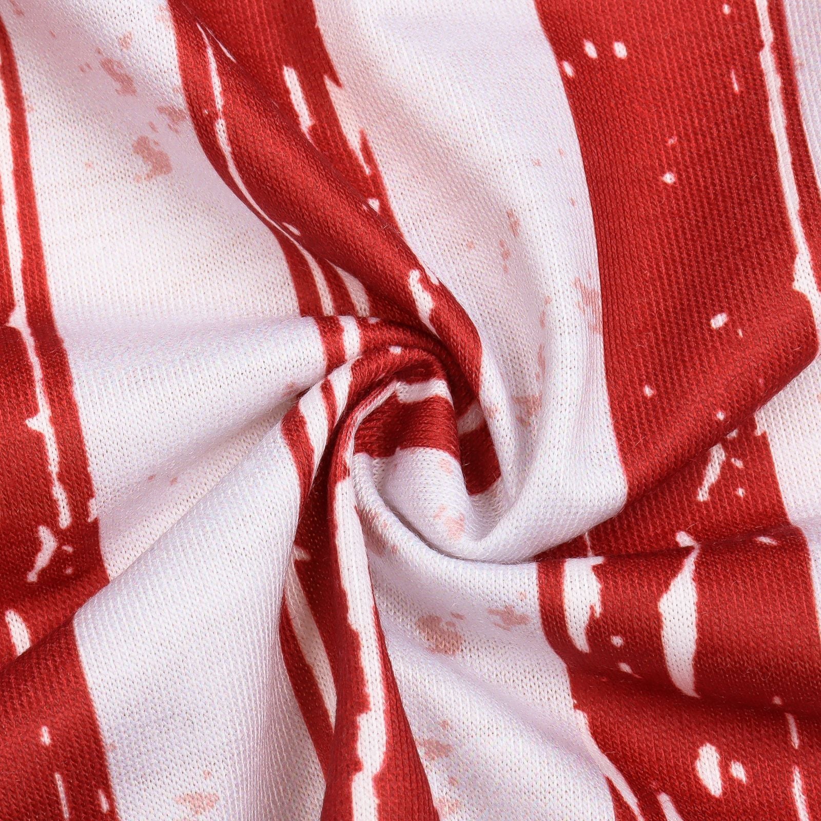 Kids Adults American Flag Outfit Mommy and Me July 4th Costume Kimono Tops for Carnival - Image 9