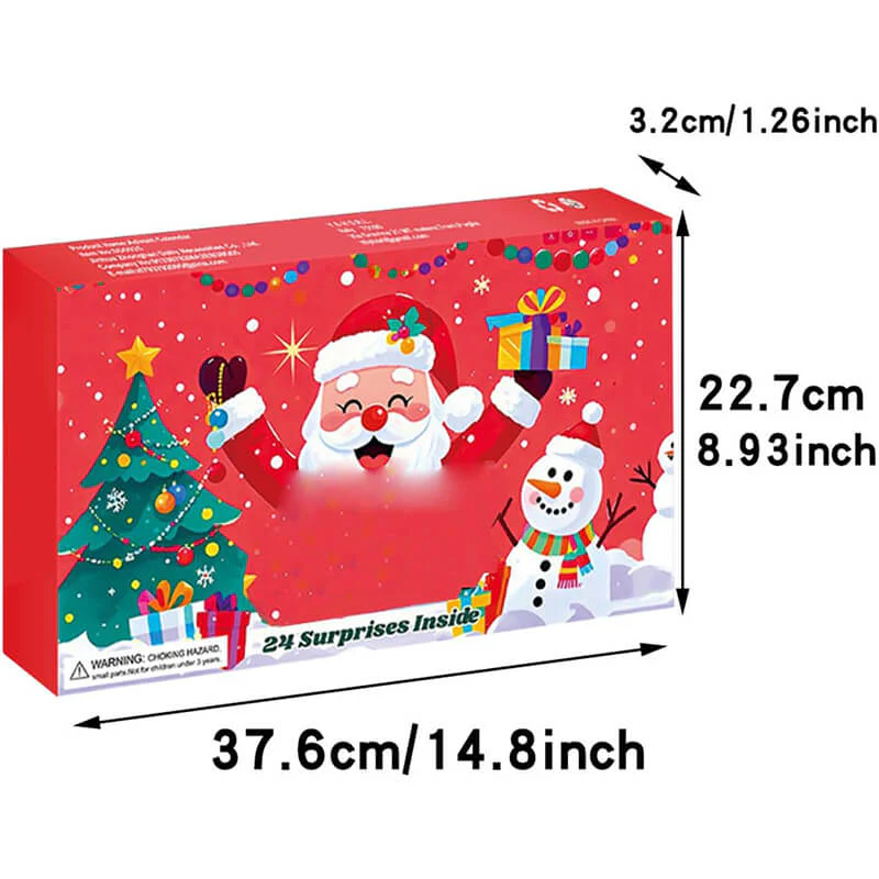 Kids Advent Calendar 2025 Dinosaur Eggs Blind Box 24pcs Dinosaur Figure Holiday Gift - Image 8