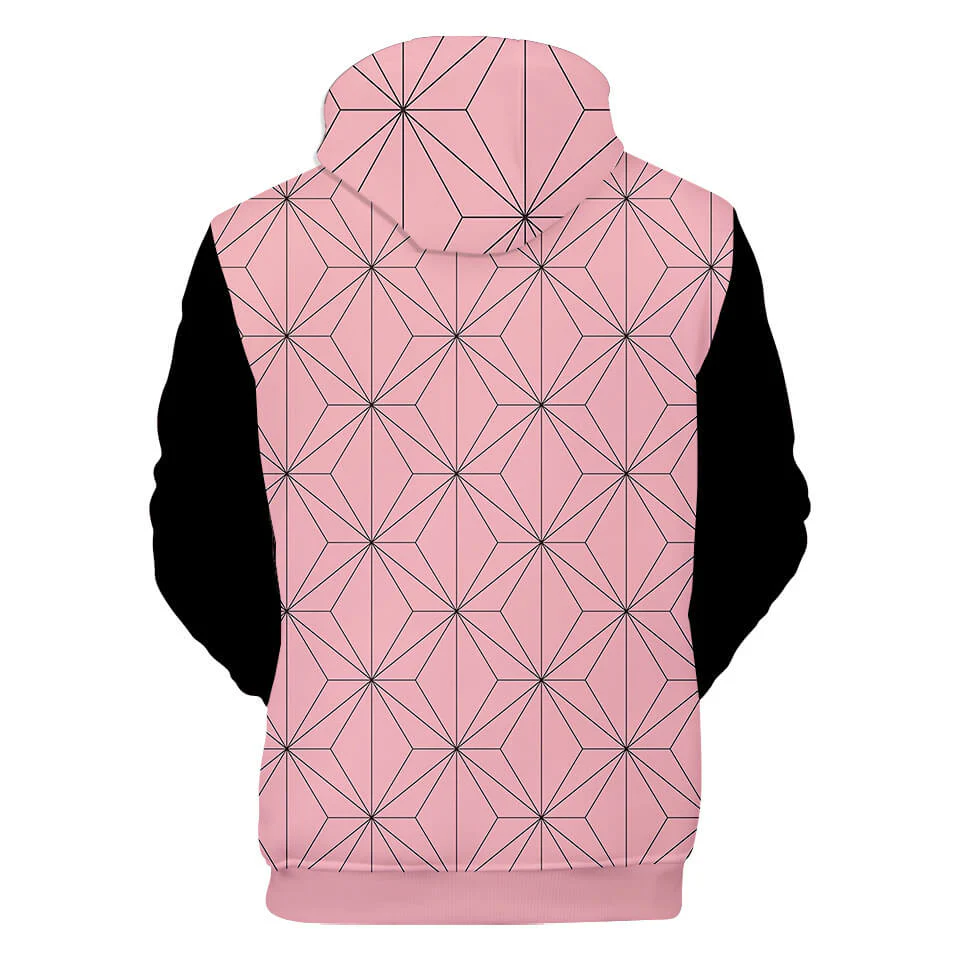 Kids and Teens Cosplay Hoodie Tanjiro Nezuko Zenitsu Giyu Inosuke Sweatshirts - Image 6
