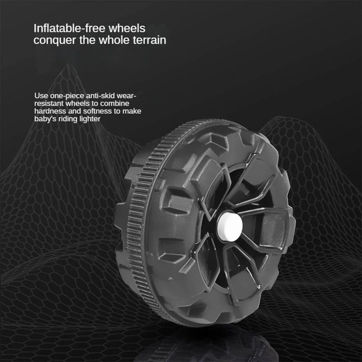 Kids ATV with Remote 4 Wheeler Electric ATV Ride on Car wih Light Music For Boys & Girls - Image 7