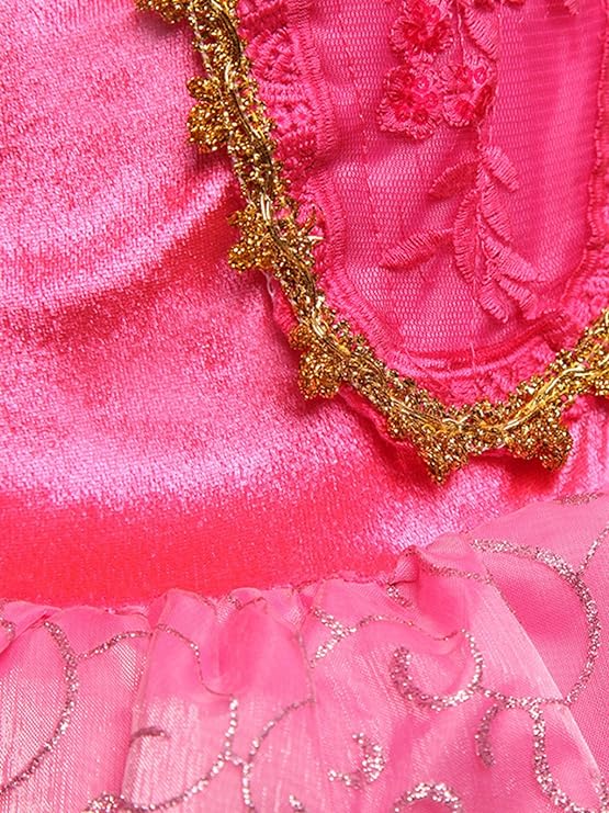 Aurora Costumes Princess Light Up Dress Kids Party Dress LED Birthday Dress - Image 6