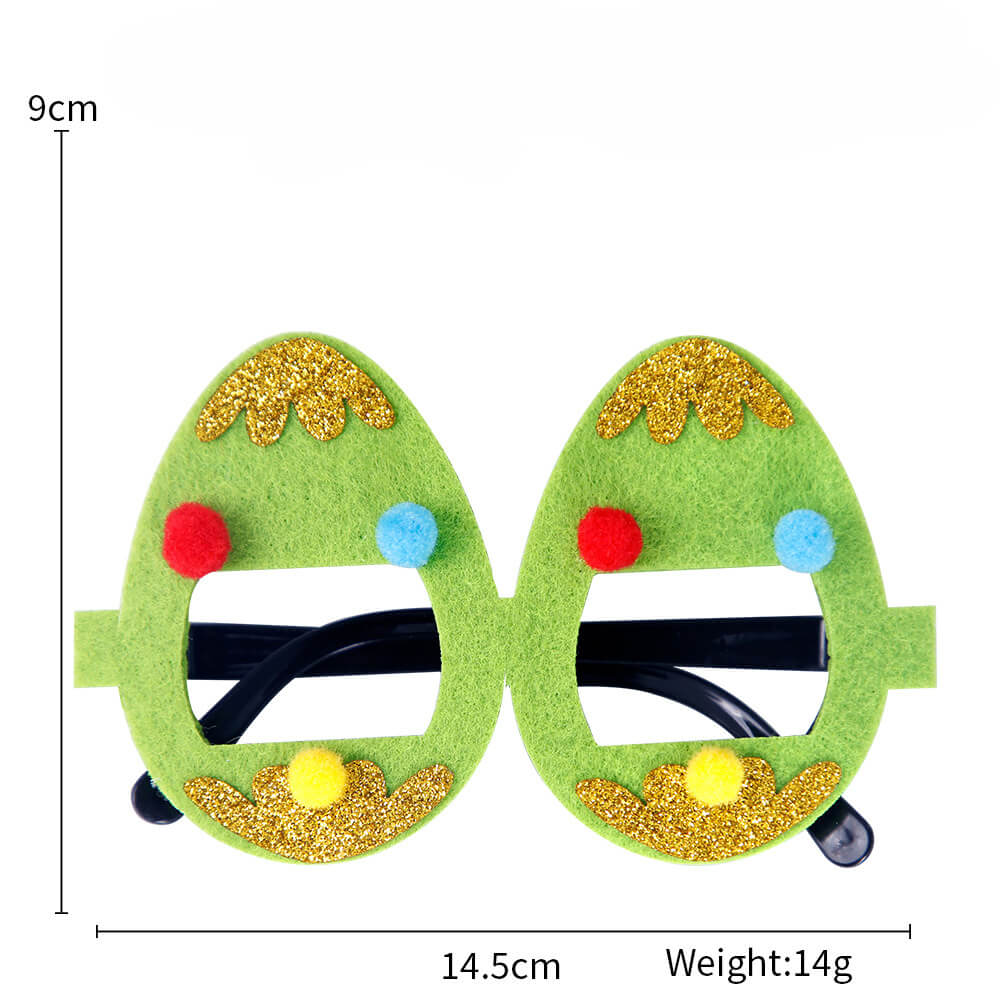 Kids Bunny Glasses 6pcs Hatching Eggs Easter Eyeglasses for Party Supplies Easter Chick Glasses - Image 4