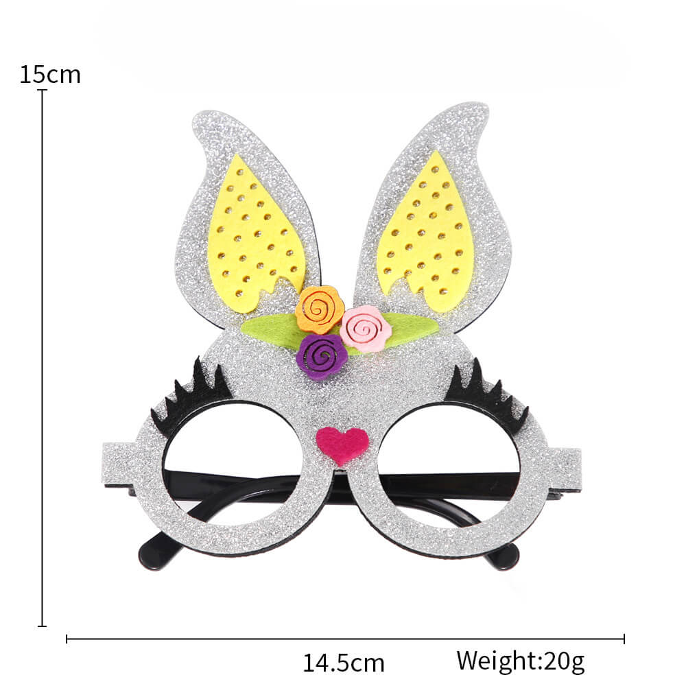 Kids Bunny Glasses 6pcs Hatching Eggs Easter Eyeglasses for Party Supplies Easter Chick Glasses - Image 5