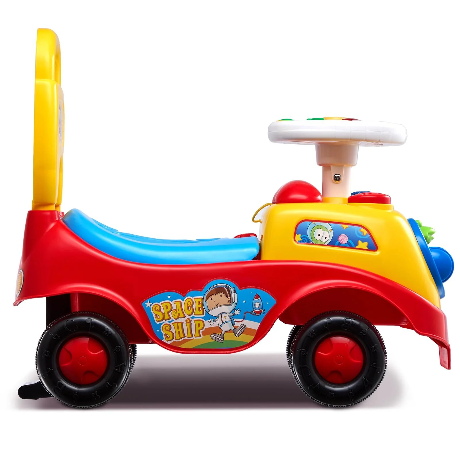 Toddler Cute Ride On Car Sliding Car with Music Storage Box Outdoor Indoor Car - Image 8
