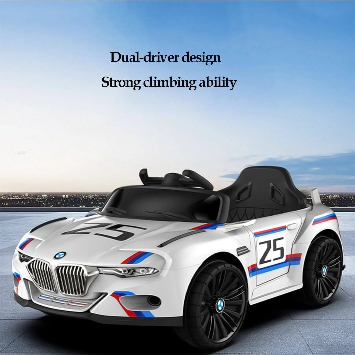 Kids Electric Car with Remote Control Ride on Car w/Rocking Function Light & Music For Boys & Girls - Image 8