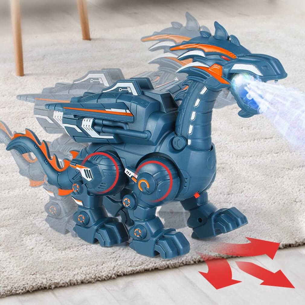 Kids Electric Pterosaur Toy Walking Spray Roar Dinosaur for Boys Girls Birthday Gift - Image 5