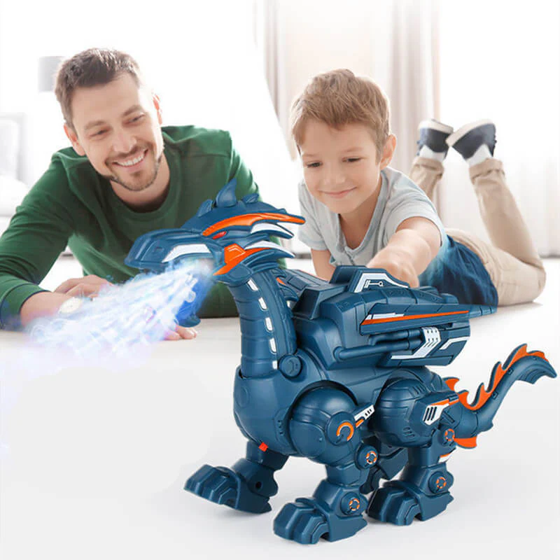 Kids Electric Pterosaur Toy Walking Spray Roar Dinosaur for Boys Girls Birthday Gift - Image 9
