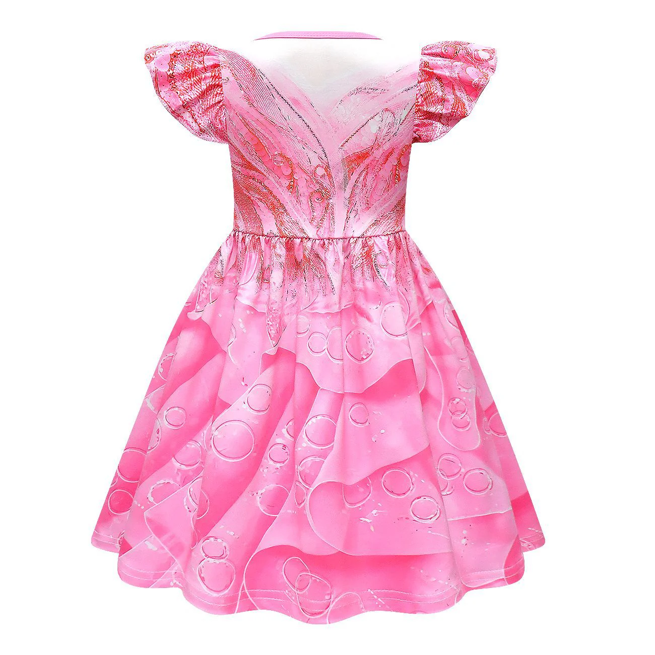 Kids Glinda Pink Dress and Bag The Good Witch Cosplay Outfit for Dress Up Party - Image 6