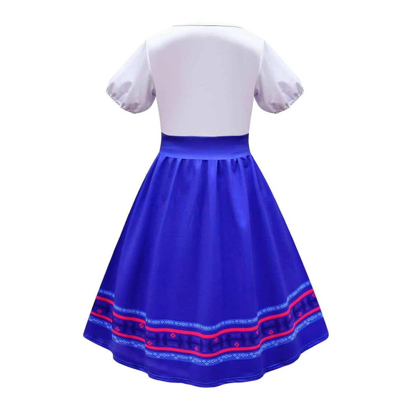 Kids Luisa Cosplay Dress Super-Jacked Strength Hero Madrigal Costume With Bag - Image 3