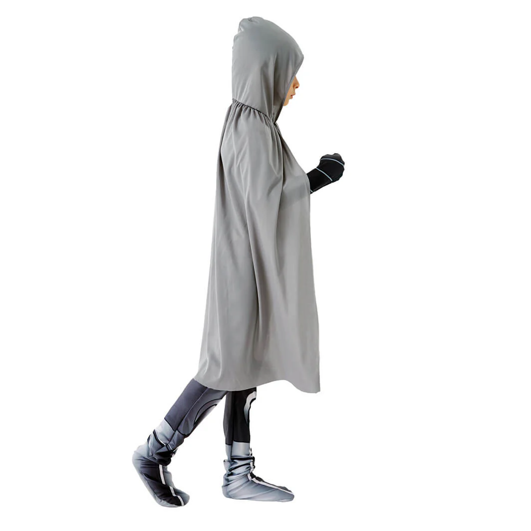 Kids Marc Spector Cosplay Outfit Jumpsuit Cloak 2pcs Costume for Halloween Carnival (4-8 Years) - Image 2