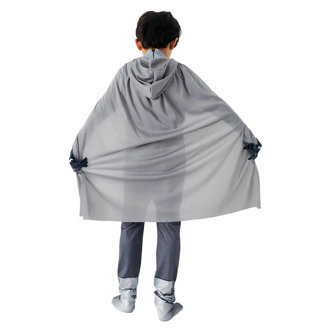 Kids Marc Spector Cosplay Outfit Jumpsuit Cloak 2pcs Costume for Halloween Carnival (4-8 Years) - Image 3