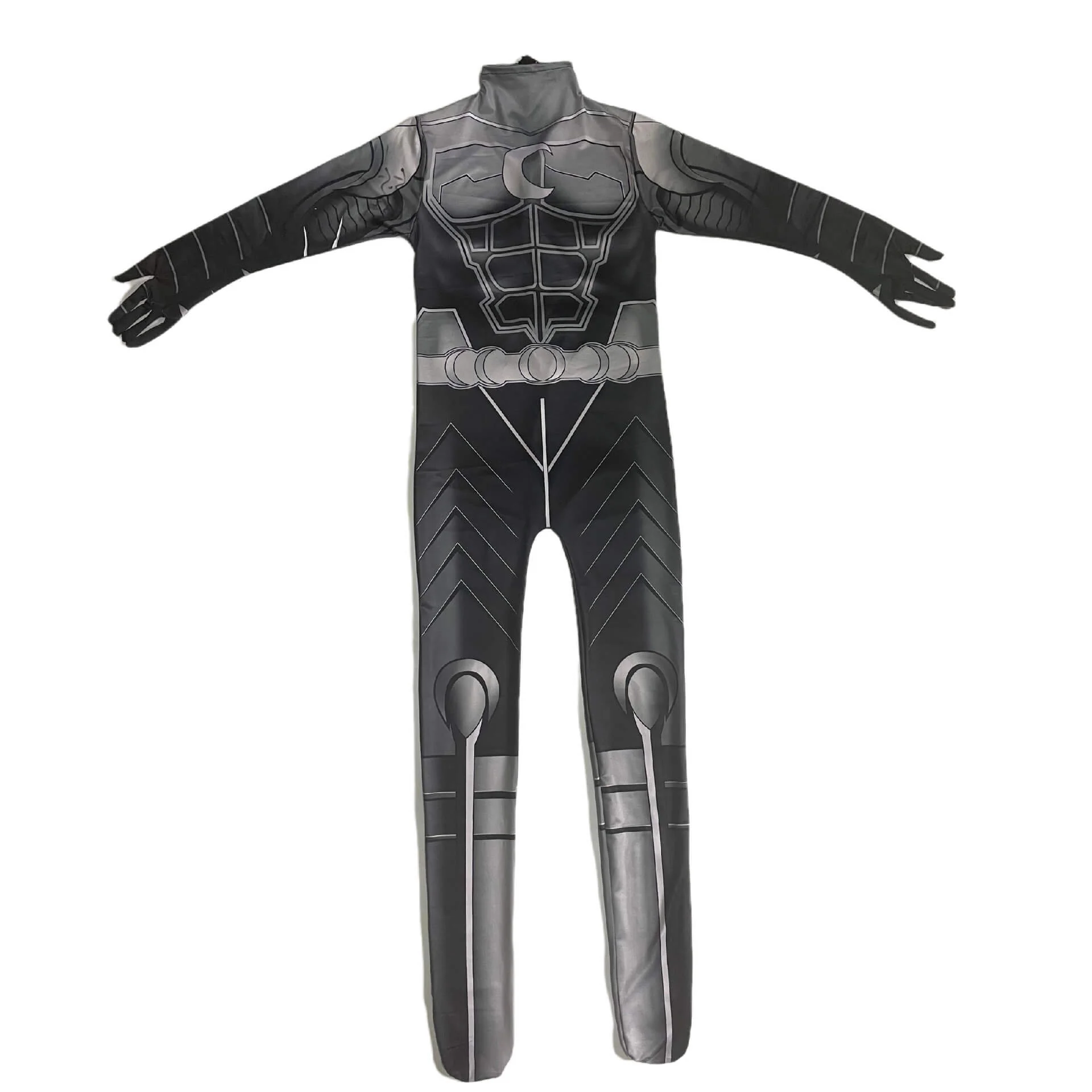 Kids Marc Spector Cosplay Outfit Jumpsuit Cloak 2pcs Costume for Halloween Carnival (4-8 Years) - Image 4